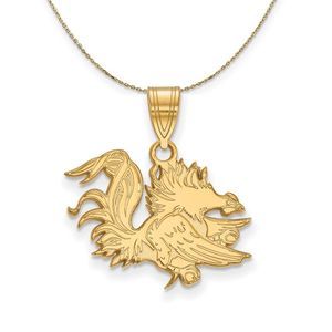 14k Yellow Gold South Carolina Medium Necklace - 22 Inch